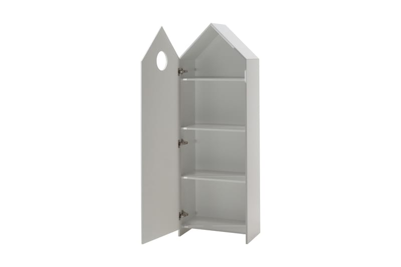 Garderobe Rudeklint 58 cm - Hvit - Møbler - Barnemøbler - Oppbevaring barnerom - Barnegarderobe