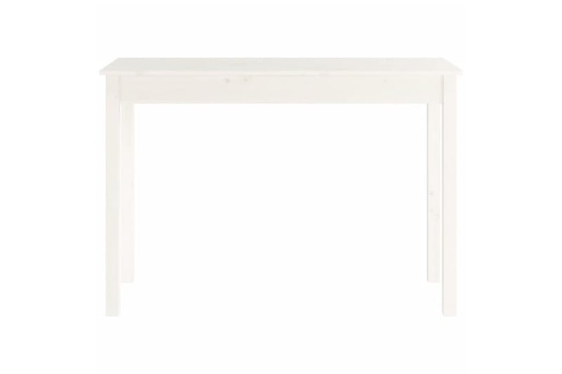 beBasic Konsollbord hvit 110x40x75 cm heltre furu - Hvit - Møbler - Bord - Avlastningsbord & sidobord - Konsollbord & gangbord