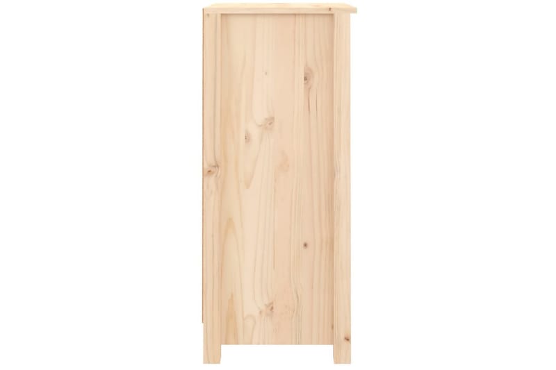 beBasic Skjenk 40x35x80 cm heltre furu - Brun - Møbler - Bord - Avlastningsbord & sidobord - Brettbord og småbord