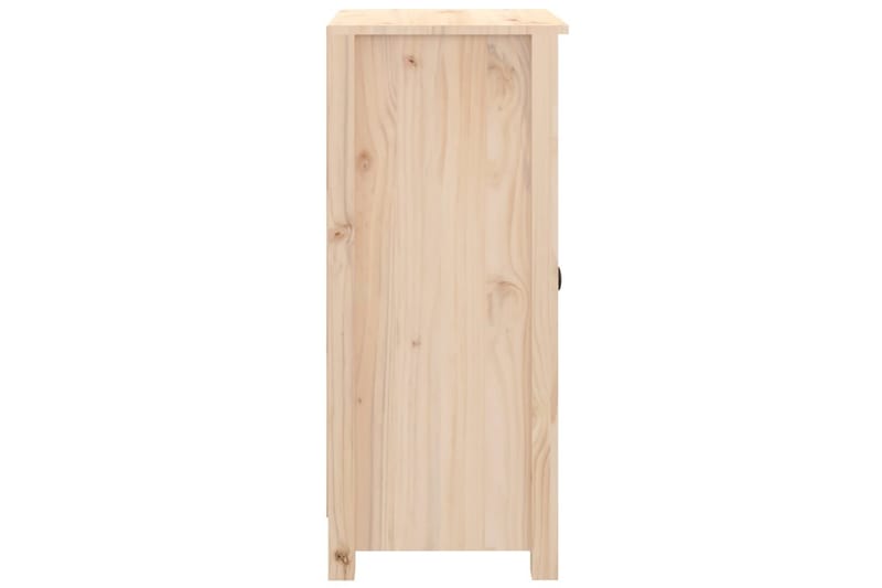 beBasic Skjenk 40x35x80 cm heltre furu - Brun - Møbler - Bord - Avlastningsbord & sidobord - Lampebord & sidebord