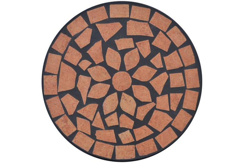 Mosaikk Sidebord Plantebord Terracotta - Orange - Møbler - Bord - Avlastningsbord & sidobord - Brettbord og småbord