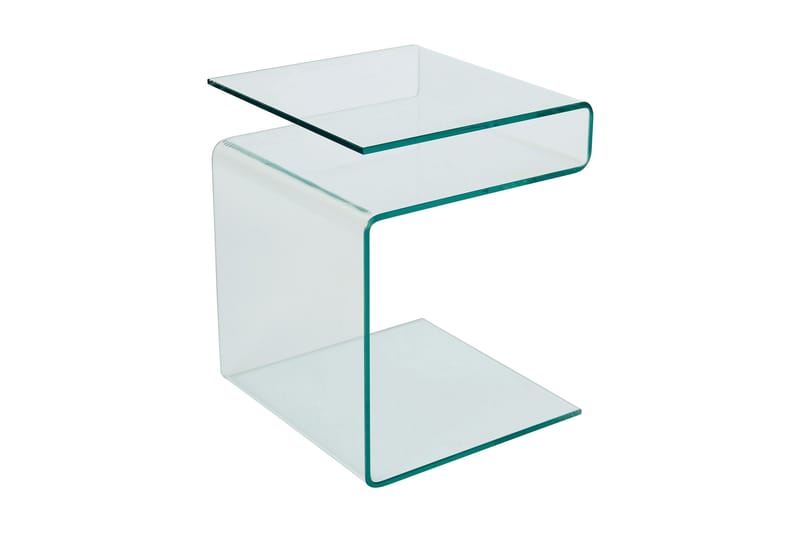 Sofabord Sassela 42 cm - Glass - Lampebord & sidebord - Brettbord og småbord