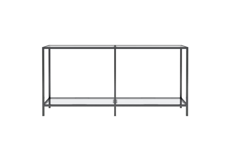 Konsollbord gjennomsiktig 160x35x75,5 cm herdet glass - Gjennomsiktig - Møbler - Bord - Avlastningsbord & sidobord - Konsollbord & gangbord