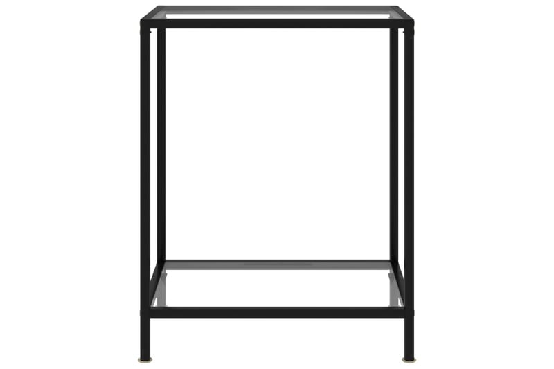 Konsollbord gjennomsiktig 60x35x75 cm herdet glass - Gjennomsiktig - Møbler - Bord - Avlastningsbord & sidobord - Konsollbord & gangbord