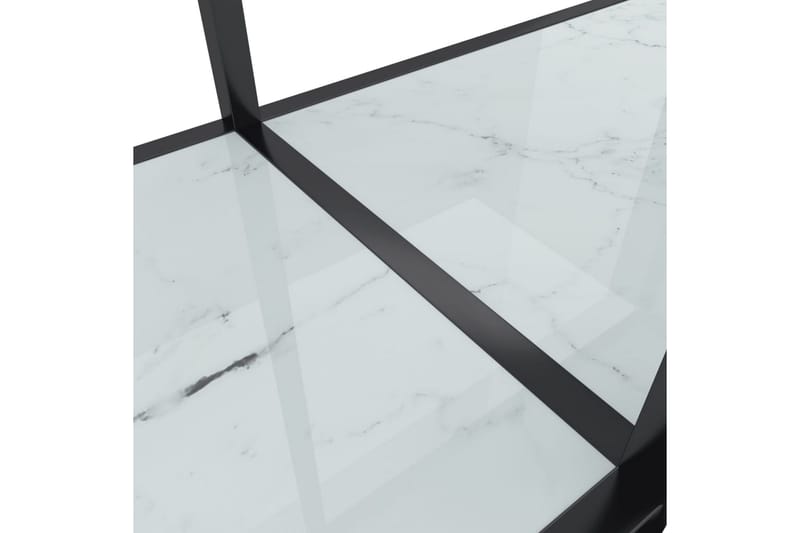 Konsollbord hvit 200x35x75,5 cm herdet glass - Hvit - Møbler - Bord - Avlastningsbord & sidobord - Konsollbord & gangbord