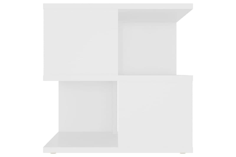 Sidebord hvit 40x40x40 cm sponplate - Hvit - Møbler - Bord - Avlastningsbord & sidobord - Lampebord & sidebord