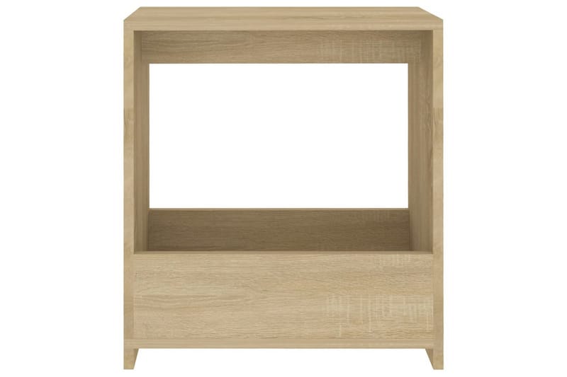 Sidebord sonoma eik 50x26x50 cm sponplate - Brun - Møbler - Bord - Avlastningsbord & sidobord - Lampebord & sidebord