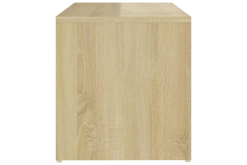 Sidebord sonoma eik 59x36x38 cm sponplate - Brun - Møbler - Bord - Avlastningsbord & sidobord - Lampebord & sidebord