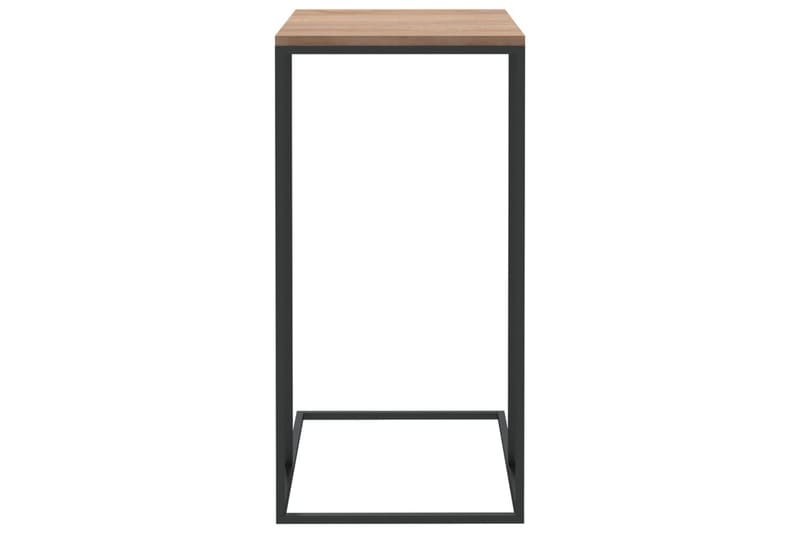 Sidebord svart 40x30x59 cm sponplate - Svart - Møbler - Bord - Avlastningsbord & sidobord - Lampebord & sidebord