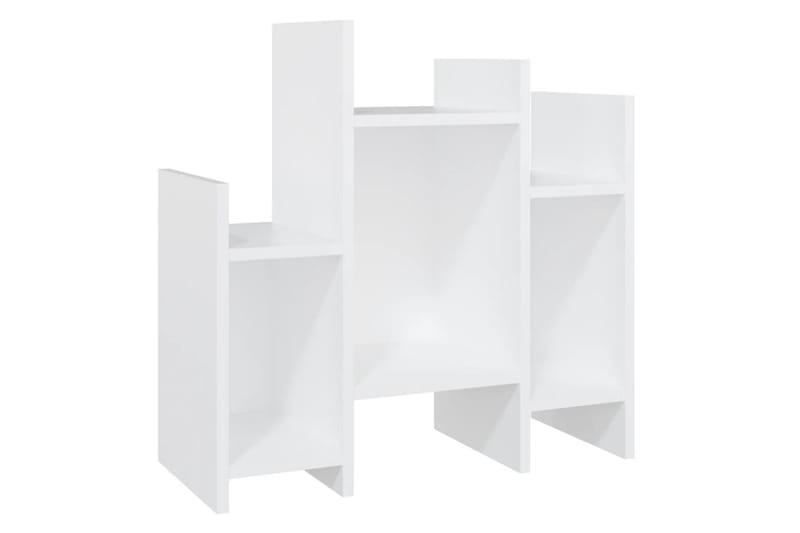 Sideskap hvit 60x26x60 cm sponplate - Hvit - Møbler - Bord - Avlastningsbord & sidobord - Lampebord & sidebord