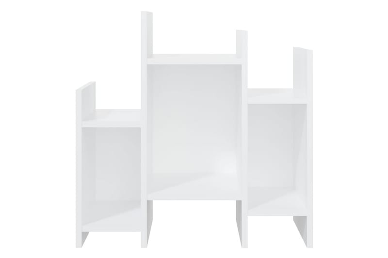 Sideskap hvit 60x26x60 cm sponplate - Hvit - Møbler - Bord - Avlastningsbord & sidobord - Lampebord & sidebord