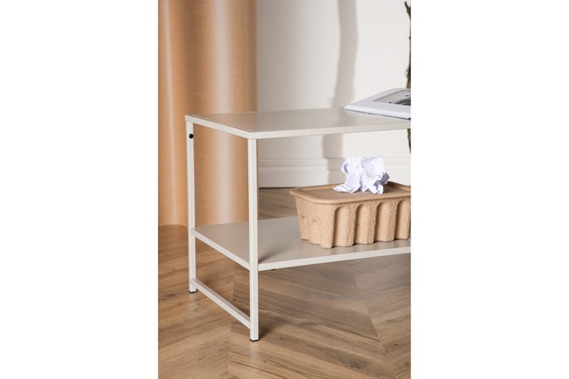 Staal Sidebord 101,6 cm - Beige - Møbler - Bord - Avlastningsbord & sidobord - Lampebord & sidebord