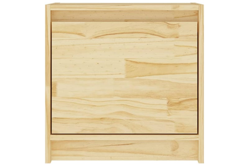 Nattbord 40x30,5x40 cm heltre furu - Brun - Møbler - Bord - Avlastningsbord & sidobord - Sengebord & nattbord