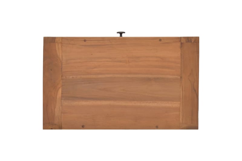 Nattbord 50x30x35 cm heltre teak - Brun - Møbler - Bord - Avlastningsbord & sidobord - Sengebord & nattbord