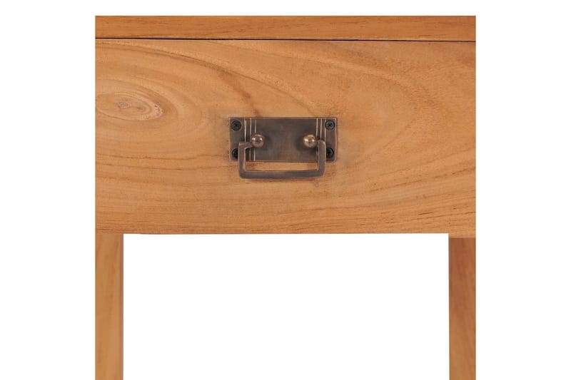 Nattbord 35x35x50 cm heltre teak - Brun - Møbler - Bord - Avlastningsbord & sidobord - Sengebord & nattbord