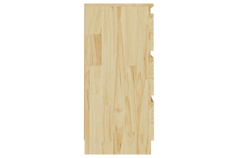 Nattbord 40x29,5x64 cm heltre furu - Brun - Møbler - Bord - Avlastningsbord & sidobord - Sengebord & nattbord