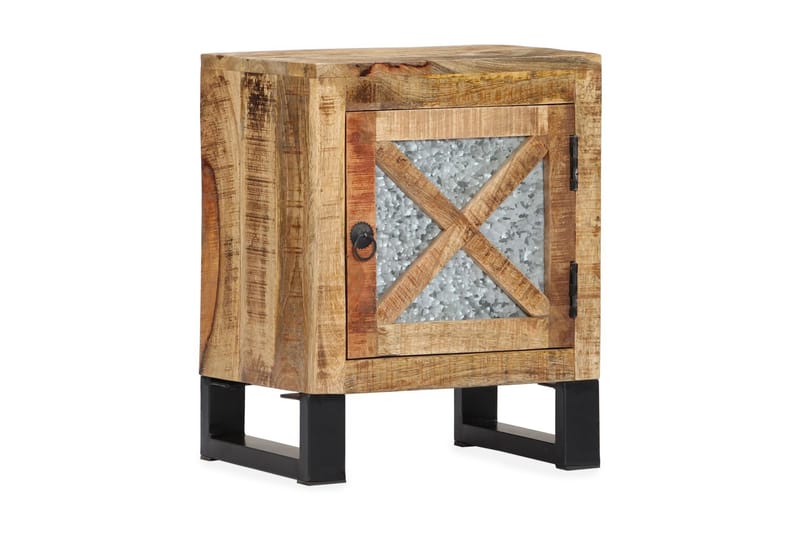 Nattbord 40x30x50 cm heltre mango - Brun - Møbler - Bord - Avlastningsbord & sidobord - Sengebord & nattbord