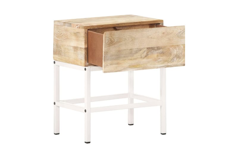 Nattbord 40x30x50 cm heltre mango - Brun - Møbler - Bord - Avlastningsbord & sidobord - Sengebord & nattbord