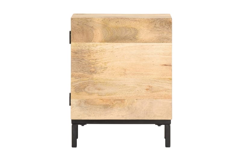 Nattbord 40x30x51 cm heltre mango - Brun - Møbler - Bord - Avlastningsbord & sidobord - Sengebord & nattbord