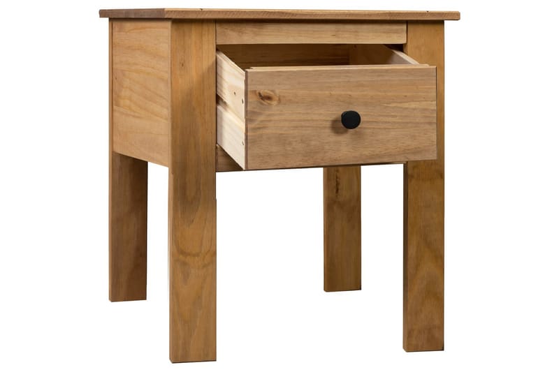 Nattbord 46x40x57 cm furu Panama Range - Brun - Møbler - Bord - Avlastningsbord & sidobord - Sengebord & nattbord