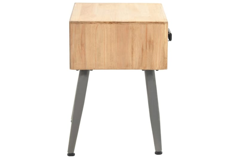 Nattbord heltre gran 43x38x50 cm - Brun - Møbler - Bord - Avlastningsbord & sidobord - Sengebord & nattbord