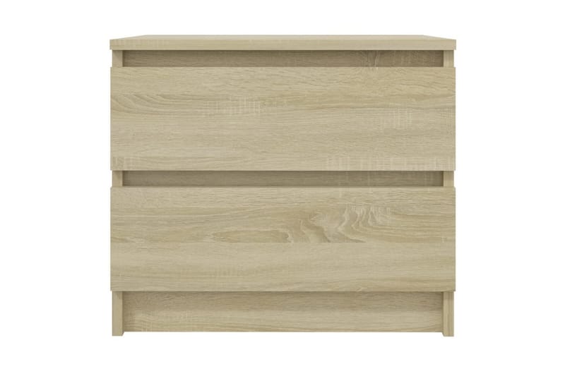 Nattbord sonoma eik 50x39x43,5 cm sponplate - Brun - Møbler - Bord - Avlastningsbord & sidobord - Sengebord & nattbord