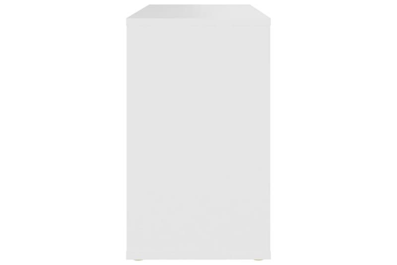 Sideskap hvit 60x30x50 cm sponplate - Hvit - Møbler - Bord - Avlastningsbord & sidobord - Sengebord & nattbord