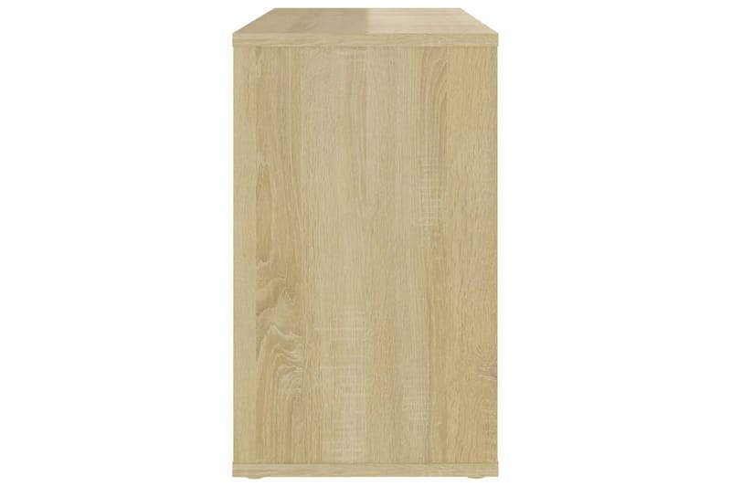 Sideskap sonoma eik 60x30x50 cm sponplate - Brun - Møbler - Bord - Avlastningsbord & sidobord - Sengebord & nattbord