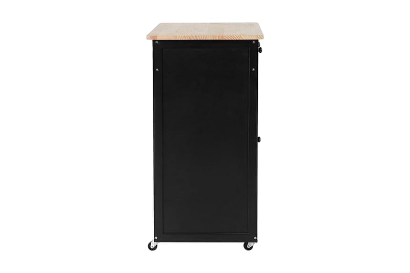 Serveringsbord Trapani 75 cm - Svart - Møbler - Bord - Avlastningsbord & sidobord