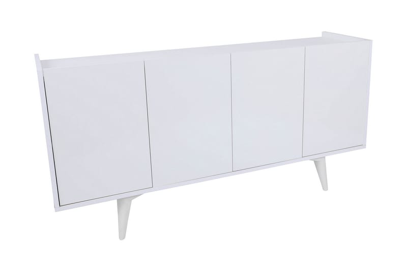 Tømmebord Bære 150 cm - Hvit - Møbler - Bord - Avlastningsbord & sidobord - Konsollbord & gangbord