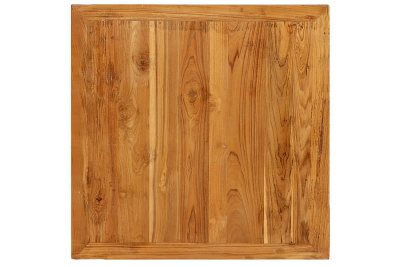 Barbord gjenvunnet heltre teak 60x60x107 cm - Brun - Møbler - Bord - Barbord & ståbord