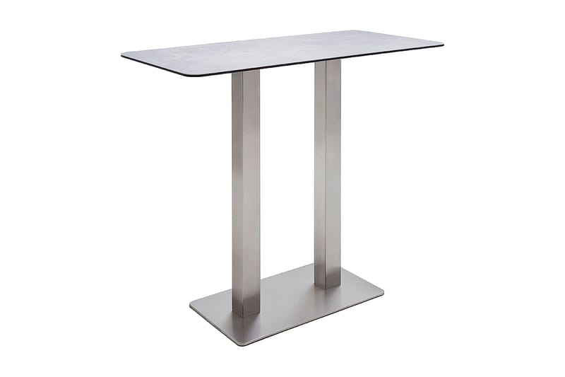 Barbord Platou 120 cm - Grå - Barbord & ståbord - Sammenleggbart bord - Marmorbord