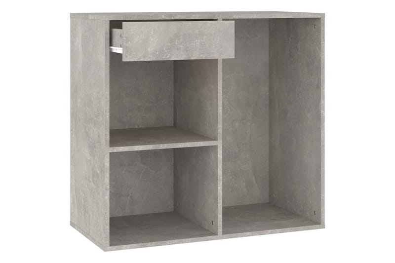 beBasic Sminkeskap betonggrå 80x40x75 cm konstruert tre - GrÃ¥ - Sminkebord & toalettbord