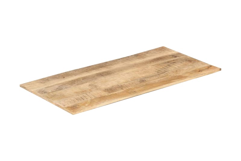 Bordplate heltre mango 15-16 mm 100x60 cm - Brun - Møbler - Bord - Bordtilbehør - Bordplate