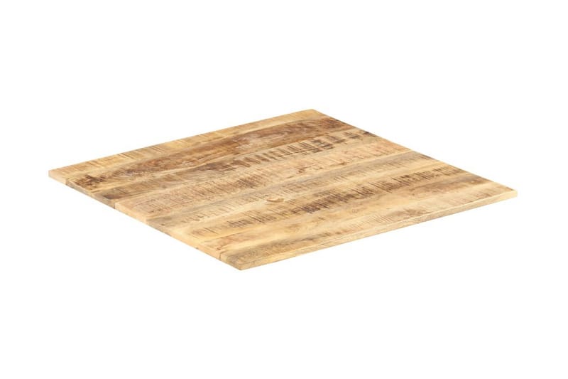 Bordplate heltre mango 15-16 mm 60x60 cm - Brun - Møbler - Bord - Bordtilbehør - Bordplate