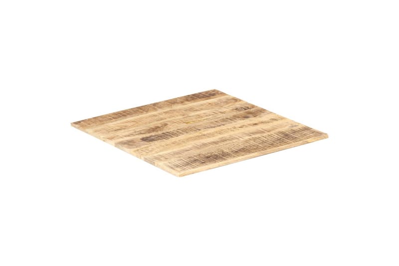 Bordplate heltre mango 15-16 mm 70x70 cm - Brun - Møbler - Bord - Bordtilbehør - Bordplate