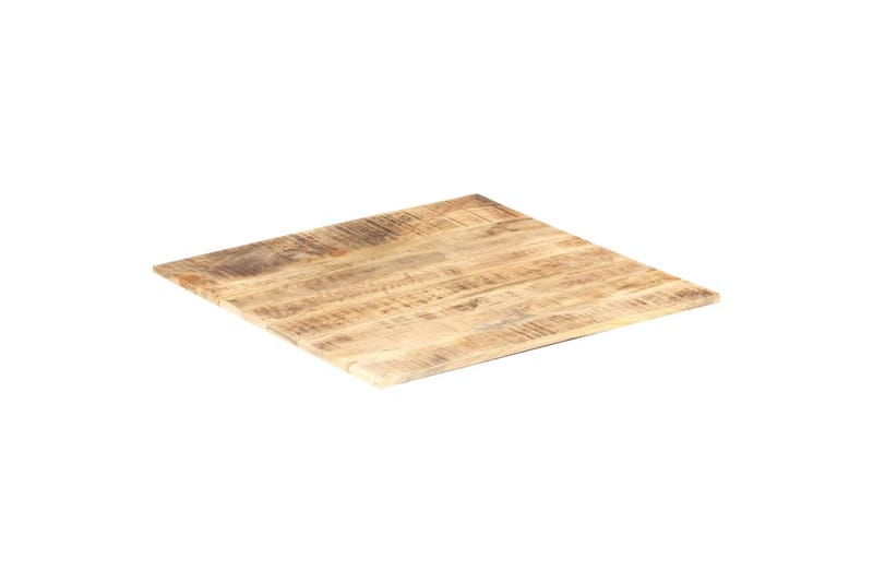 Bordplate heltre mango 15-16 mm 70x70 cm - Brun - Møbler - Bord - Bordtilbehør - Bordplate