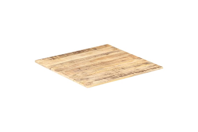 Bordplate heltre mango 15-16 mm 70x70 cm - Brun - Møbler - Bord - Bordtilbehør - Bordplate