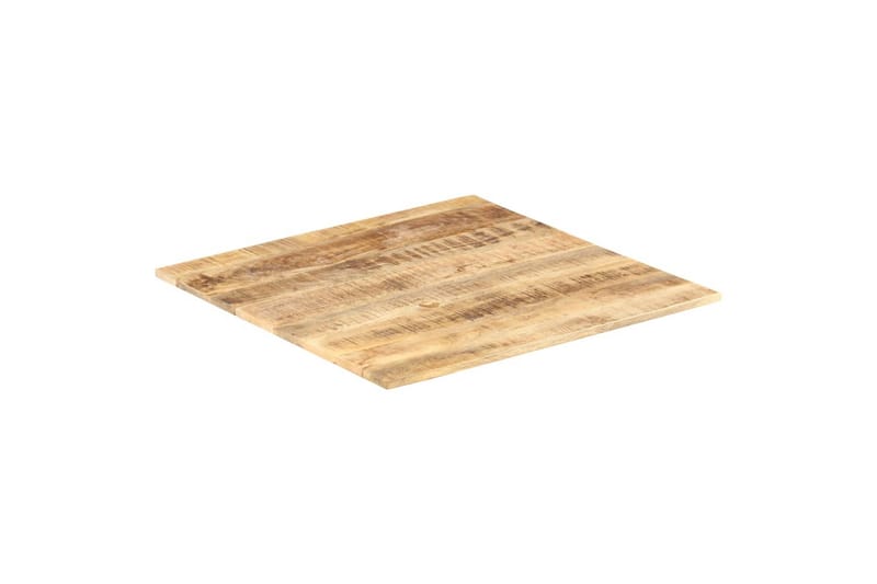 Bordplate heltre mango 15-16 mm 70x70 cm - Brun - Møbler - Bord - Bordtilbehør - Bordplate