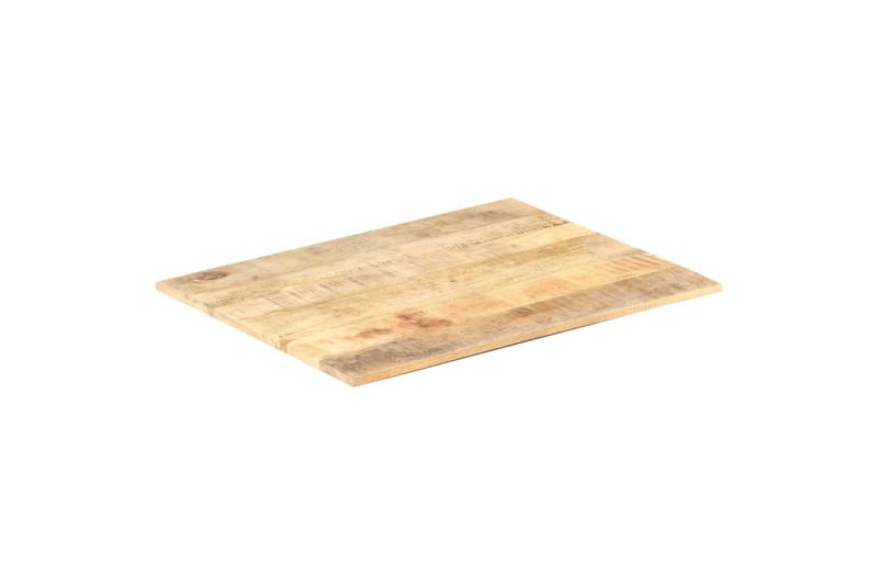 Bordplate heltre mango 15-16 mm 80x60 cm - Brun - Møbler - Bord - Bordtilbehør - Bordplate