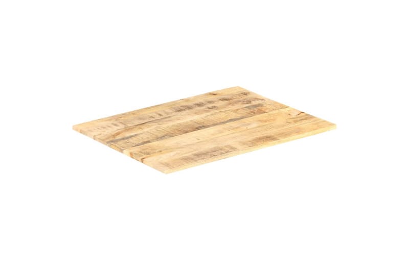 Bordplate heltre mango 15-16 mm 80x70 cm - Brun - Møbler - Bord - Bordtilbehør - Bordplate