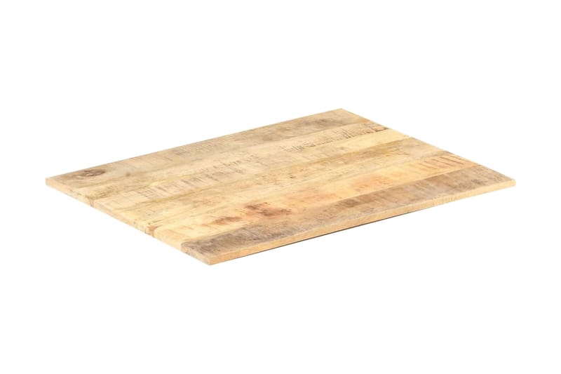 Bordplate heltre mango 15-16 mm 90x70 cm - Brun - Møbler - Bord - Bordtilbehør - Bordplate