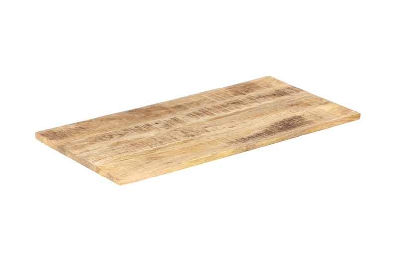 Bordplate heltre mango 25-27 mm 100x60 cm - Brun - Møbler - Bord - Bordtilbehør - Bordplate