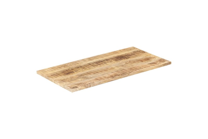 Bordplate heltre mango 25-27 mm 120x60 cm - Brun - Møbler - Bord - Bordtilbehør - Bordplate