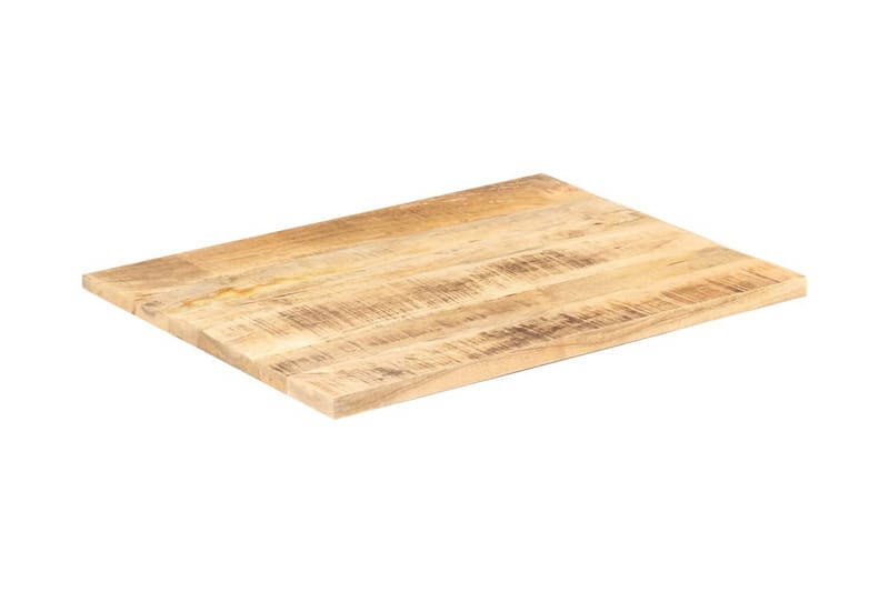 Bordplate heltre mango 25-27 mm 70x60 cm - Brun - Møbler - Bord - Bordtilbehør - Bordplate