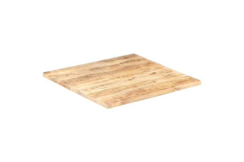 Bordplate heltre mango 25-27 mm 70x70 cm - Brun - Møbler - Bord - Bordtilbehør - Bordplate