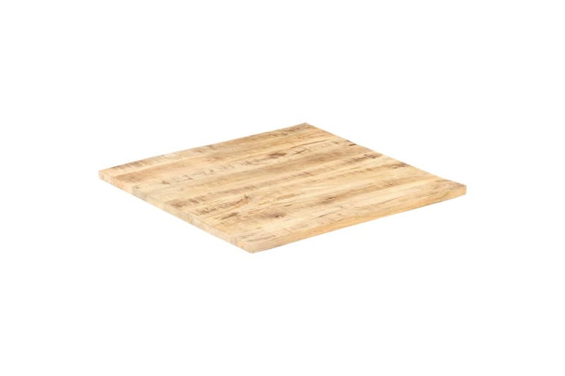 Bordplate heltre mango 25-27 mm 70x70 cm - Brun - Møbler - Bord - Bordtilbehør - Bordplate