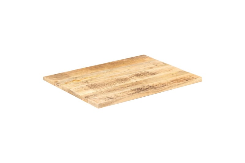 Bordplate heltre mango 25-27 mm 80x70 cm - Brun - Møbler - Bord - Bordtilbehør - Bordplate