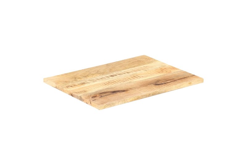 Bordplate heltre mango 25-27 mm 90x70 cm - Brun - Møbler - Bord - Bordtilbehør - Bordplate