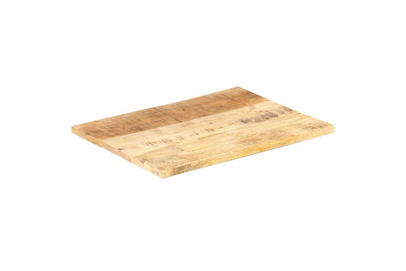 Bordplate heltre mango 25-27 mm 90x70 cm - Brun - Møbler - Bord - Bordtilbehør - Bordplate